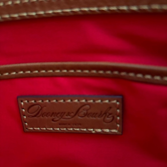 Dooney & Bourke Florentine Leather Domed Satchel - Picture 9 of 14